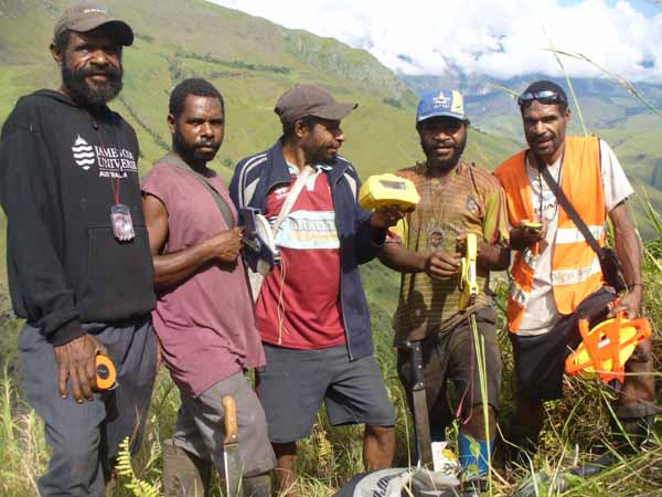 Conservation projects could benefit in numerous ways from locally based monitoring, such as this project carried out by community members in Papua New Guinea.