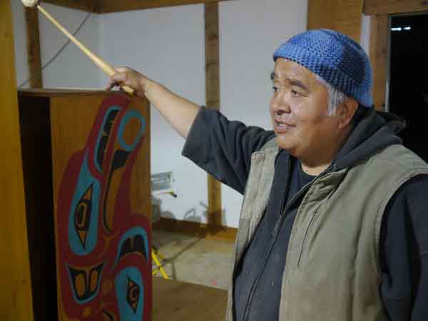 Terrance "Hagoo" Peele: "We want to hold up our heads and say 'We are Haida.'" Photo: Matt Miller/TNC