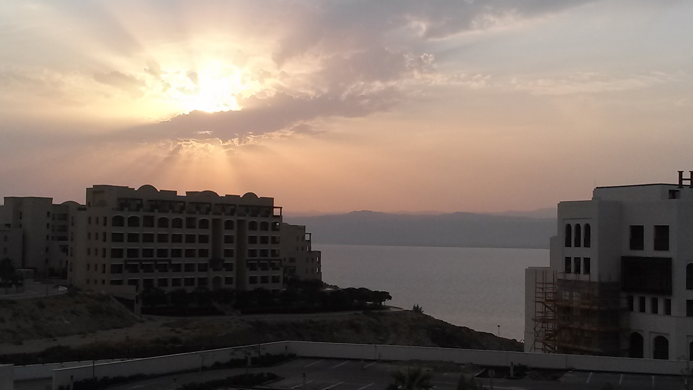 A view of the Dead Sea from Jordan. Photo © Rob McDonald