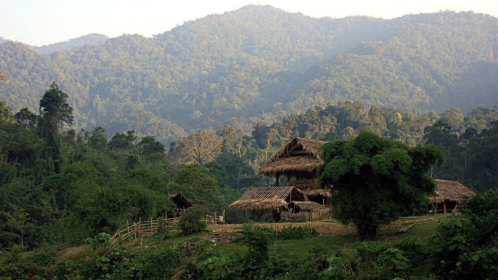 Landscape in Pu Mat National Park, Annamite Range in Vietnam. Photo © Rolf Müller / Wikimedia through a Creative Commons license