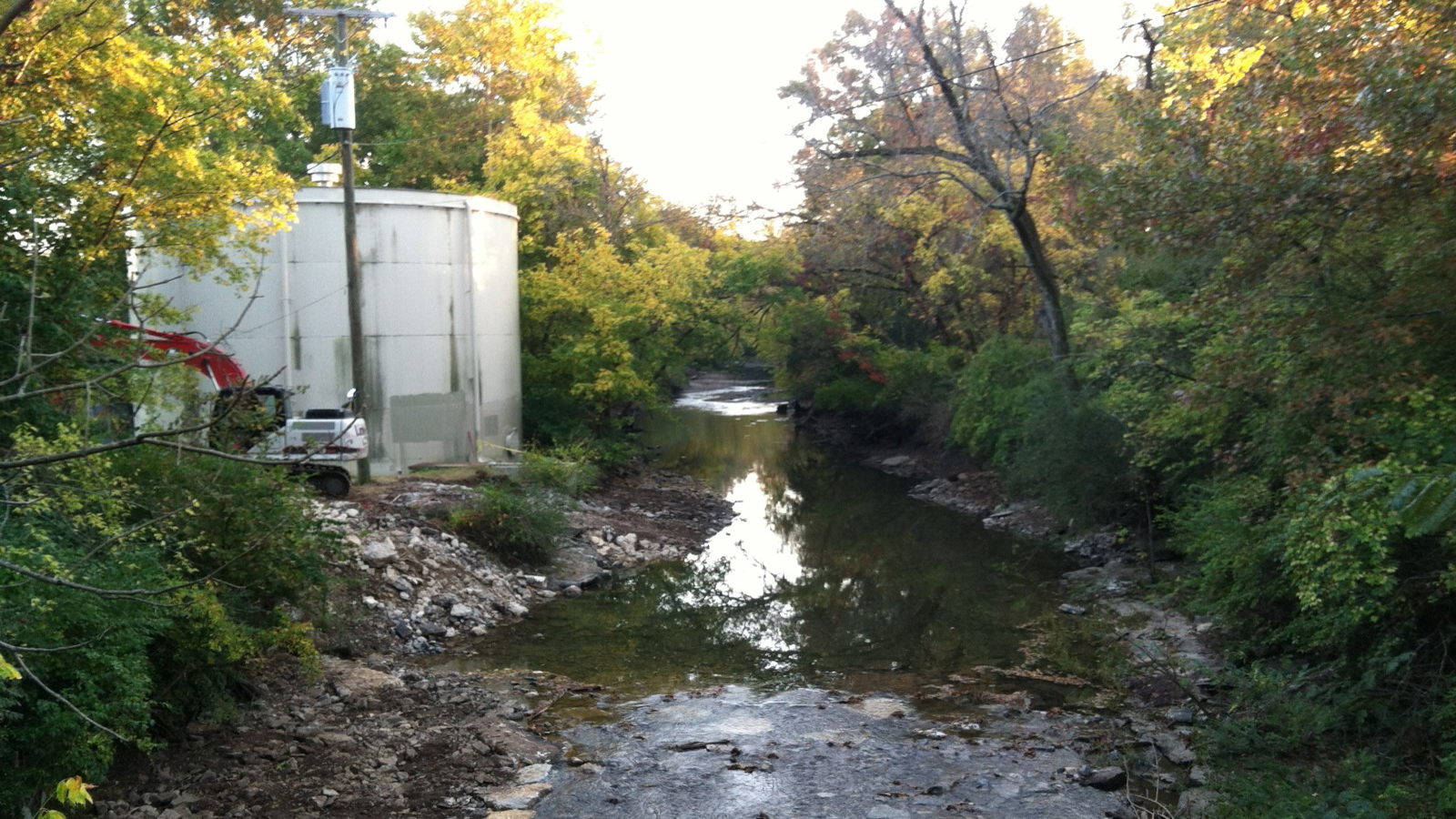 Richland Creek after dam removal. Photo © The Nature Conservancy (Paul F. Kingsbury)