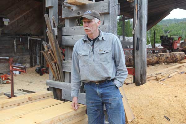 Conservancy field representative Michael Kampnich understands well local concerns: he worked formerly as a commercial logger. Photo: Matt Miller/TNC