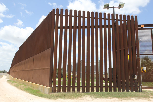 The Border Fence could have dramatic impacts on wildlife movements. Photo: Matt Miller/TNC