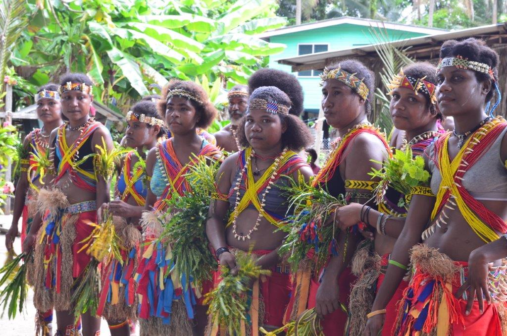 Women at a welcome ceremony on Manus Island, Papua New Guinea © The Nature Conservancy (Robyn James)