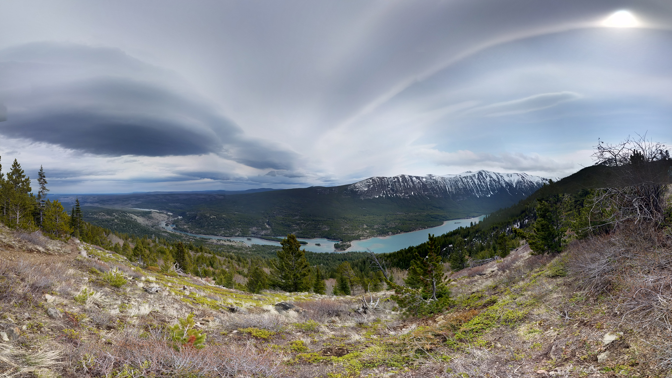 Chilko Lake from above. Photo © Steve Healy