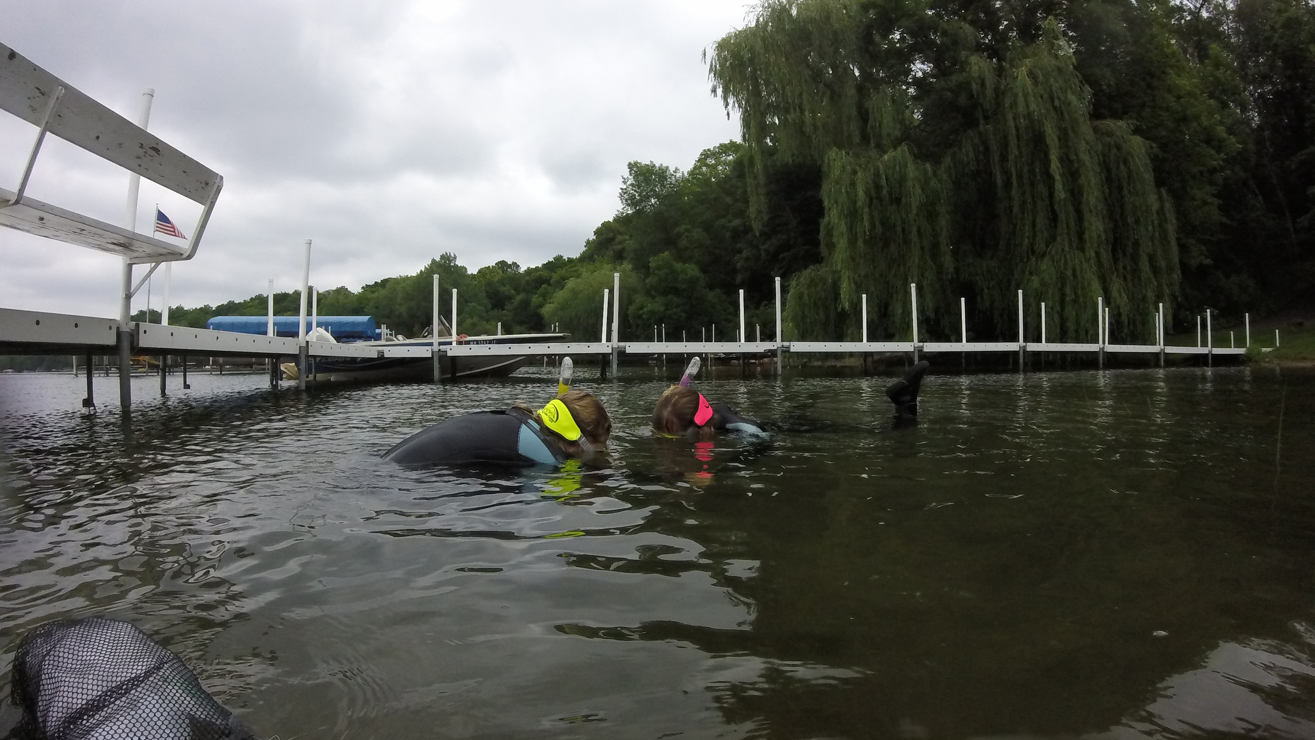 The search for invasive mussels continues. Photo © Jill Sweet