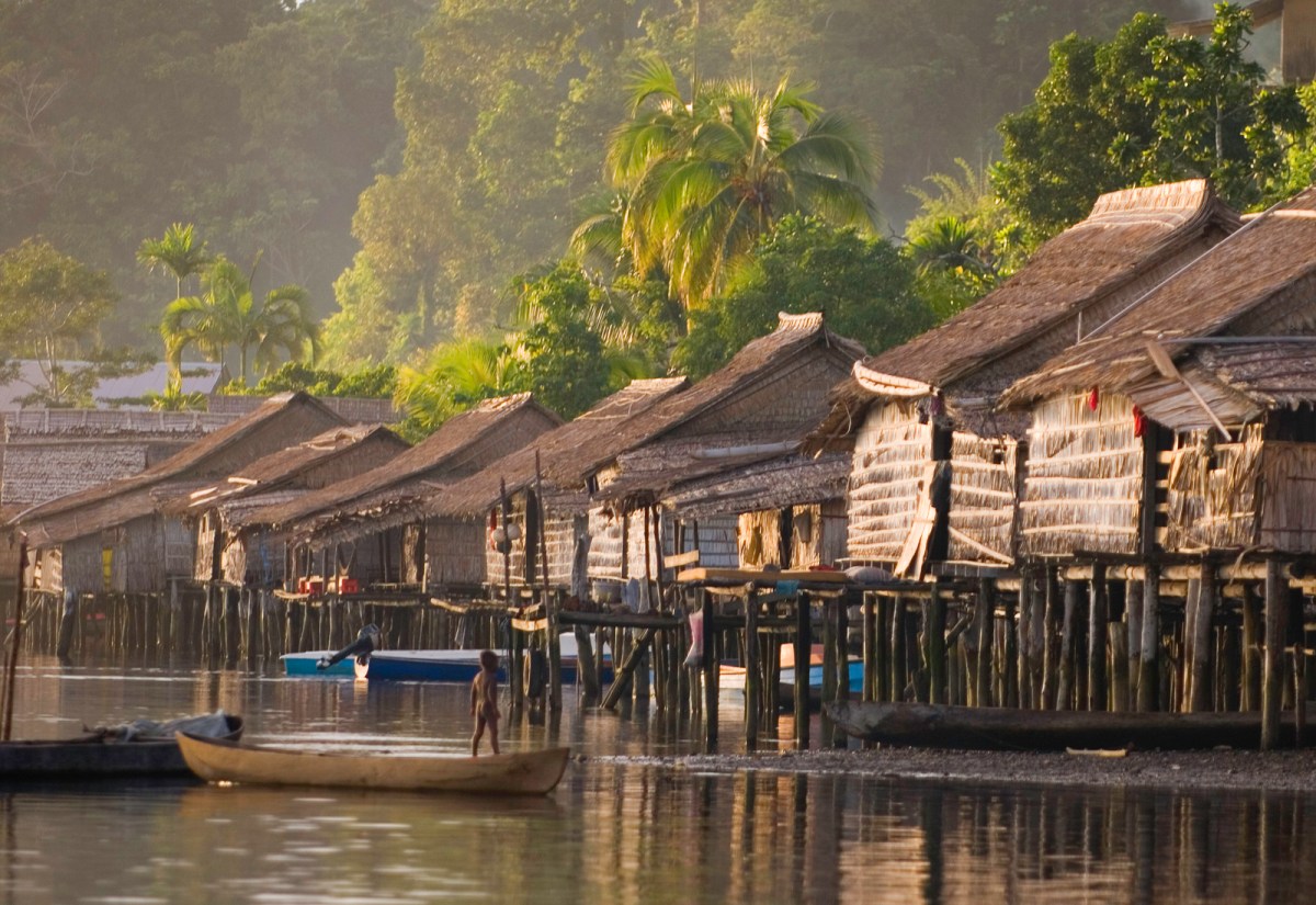 homes built over water