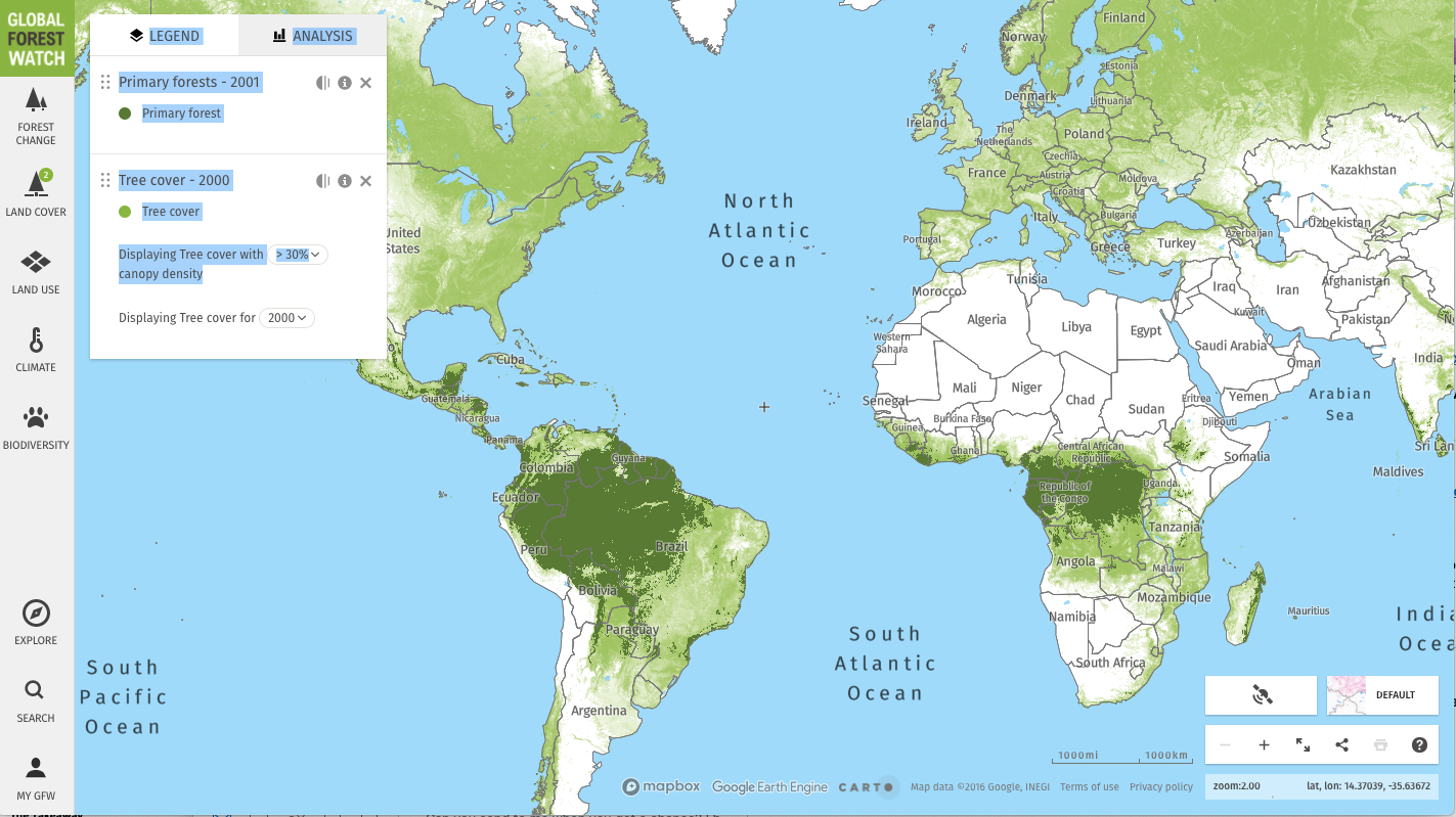 Using Satellite Imagery to Investigate Deforestation | Help Center | GFW