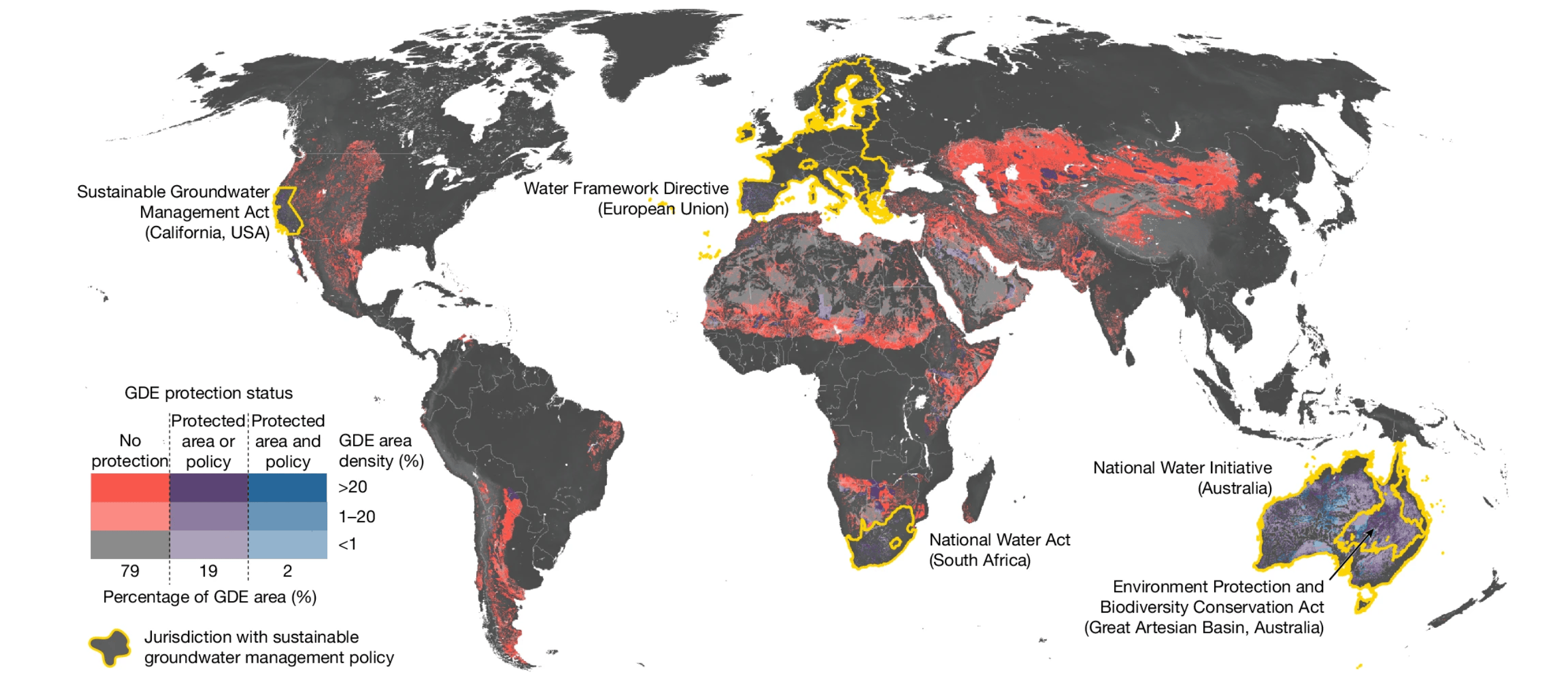 Mapping Groundwater Ecosystems Reveals Protection Gaps